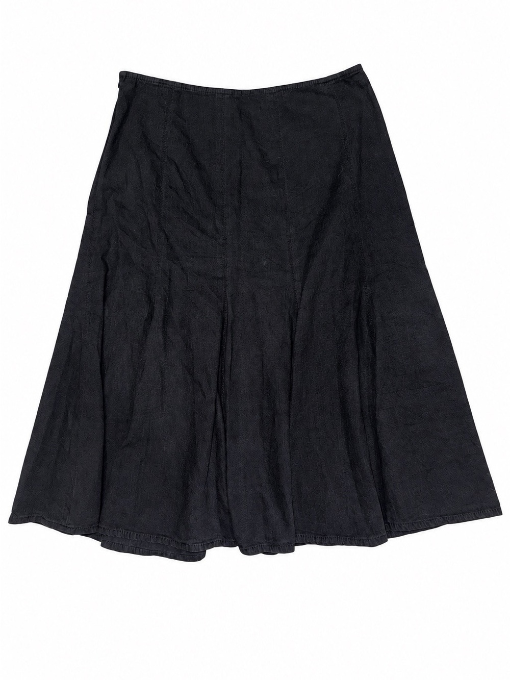 Classic Black A-Line Women's Skirt